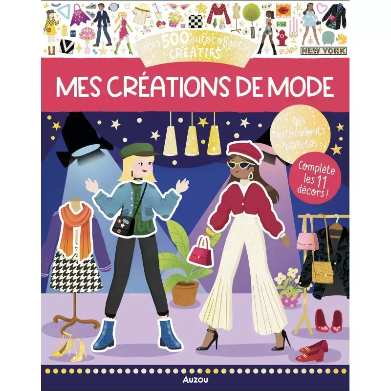 Mes 500 autocollants créatifs - Mes créations de mode
