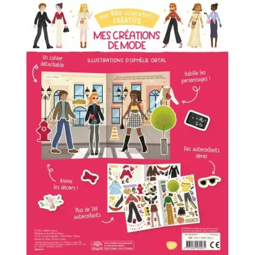 Mes 500 autocollants créatifs - Mes créations de mode