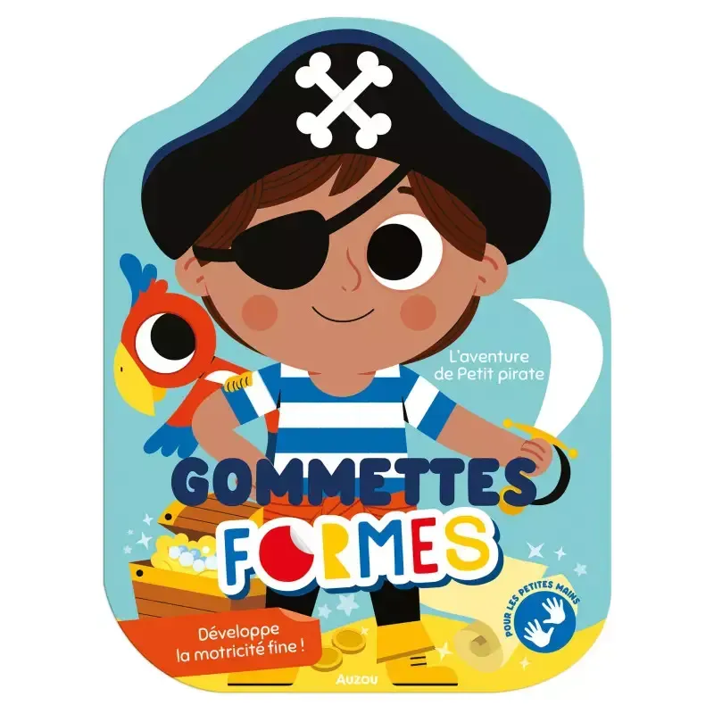 Gomettes formes - L'aventure de petit pirate