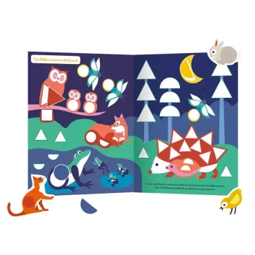 1000 gommettes formes - Bébés animaux