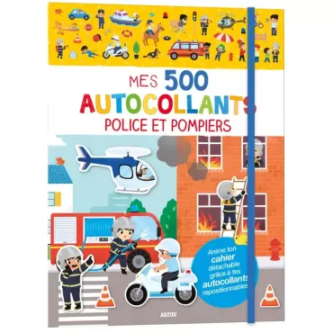 500 autocollants - police...