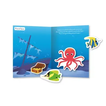 250 autocollants - Océan