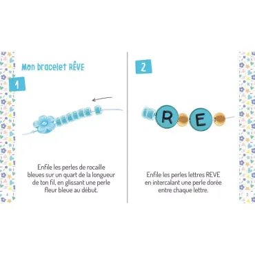 Ma mini-accumulation de bracelets à message