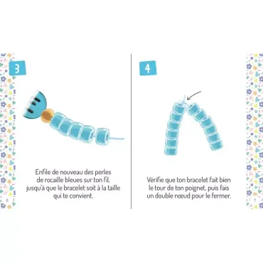 Ma mini-accumulation de bracelets à message