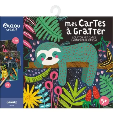 Cartes à gratter Jungle