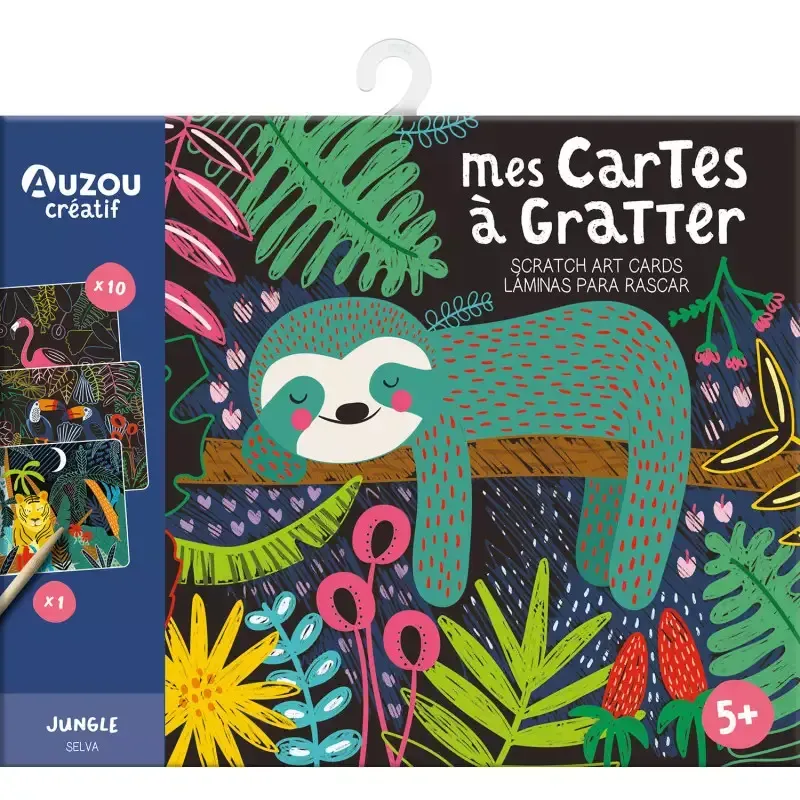 Cartes à gratter Jungle