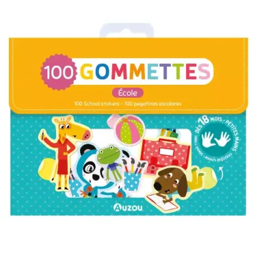100 gomettes école