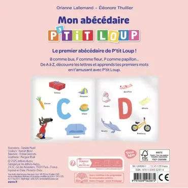 Mon abécédaire p'tit loup