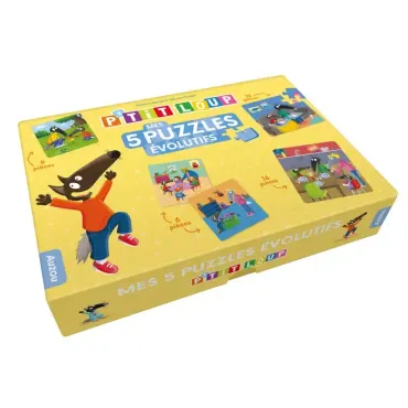 P'tit loup - Mes 5 puzzles...