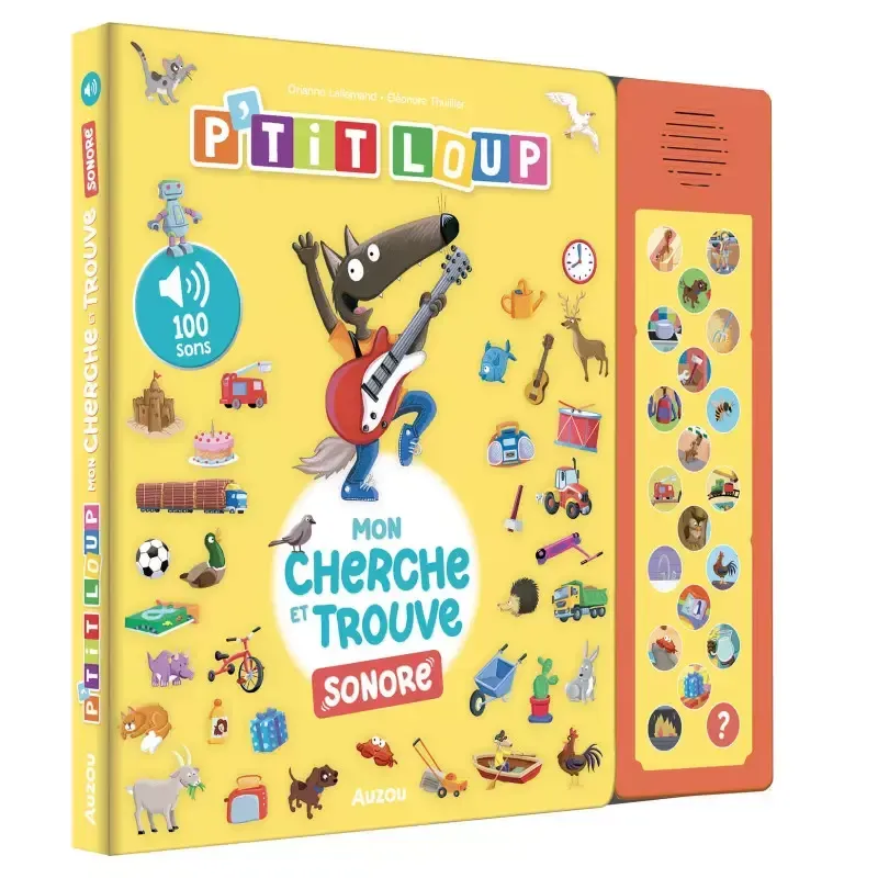 P'tit loup - Mon cherche et trouve sonore