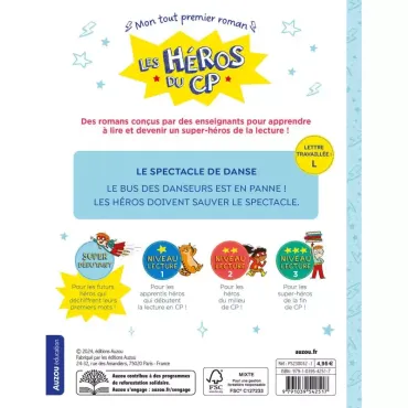 Les héros du CP - Super débutant - Le spectacle de danse