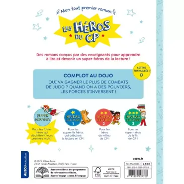 Les héros du cp - Super débutant - Complot au dojo