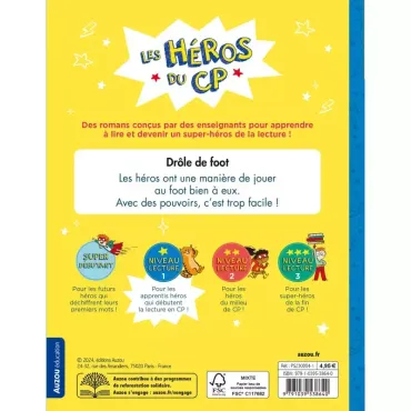 Les héros du CP - Niveau 1 - Drôle de foot