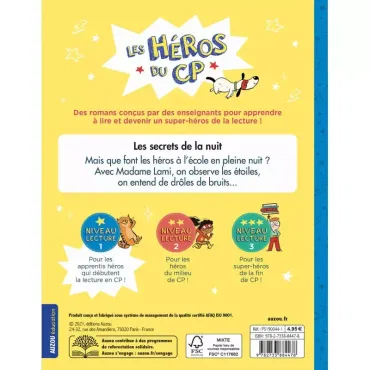 Les héros du CP - Niveau 1 - Les secrets de la nuit