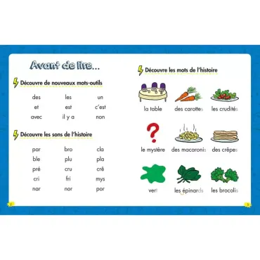 Les héros du CP - Niveau 1 - Mystère à la cantine !