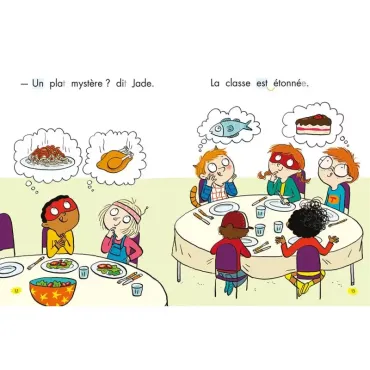 Les héros du CP - Niveau 1 - Mystère à la cantine !