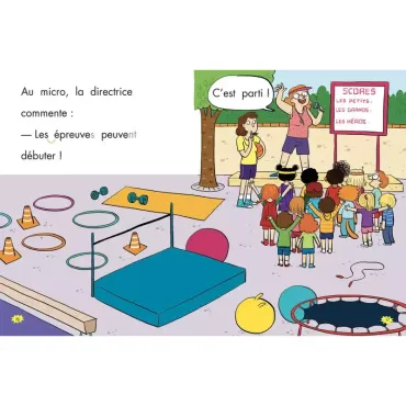 Les héros du CP - niveau 2 – les super-sportifs