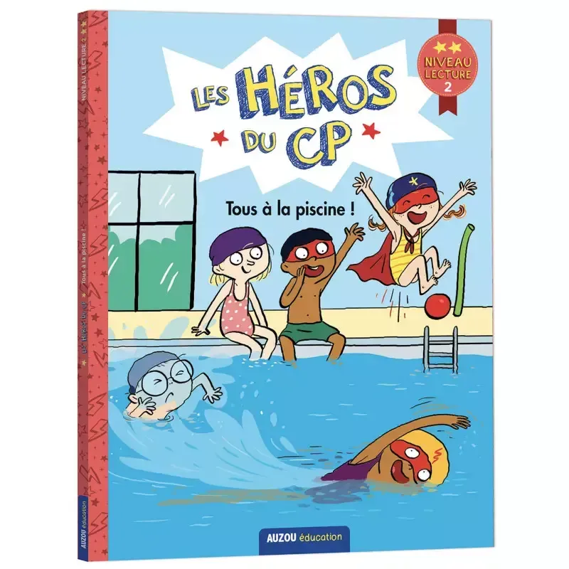 Les héros du CP - Niveau 2 - Tous à la piscine !