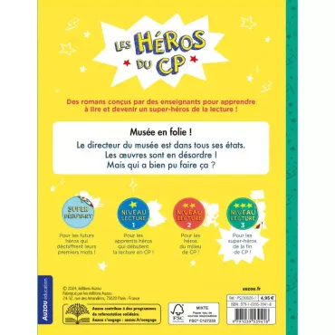 Les héros du CP - Niveau 3 - Musée en folie !