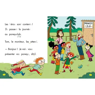 Les héros du CP - Niveau 3 - Aventures au poney-club