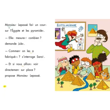Les héros du CE1 - Niveau 1 - Le mystère des pyramides