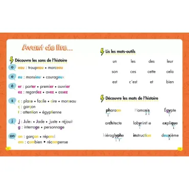 Les héros du CE1 - Niveau 1 - Le mystère des pyramides