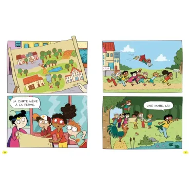 Les héros du CP en BD - Super débutant - La chasse au trésor