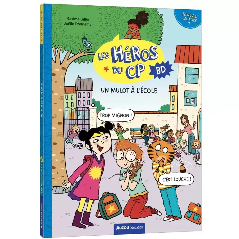 Les héros du CP en BD - Niveau 1 - Un mulot à l'école