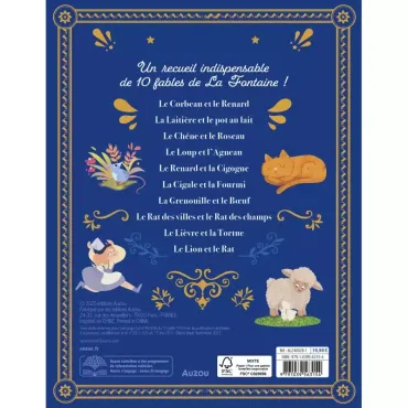 Ma jolie bibliothèque des fables de La Fontaine