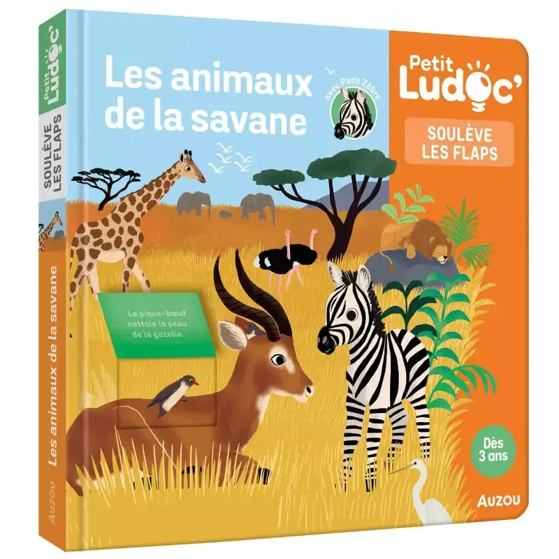 Petit ludoc' - Flaps - Animaux de la savane
