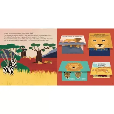 Petit ludoc' - Flaps - Animaux de la savane