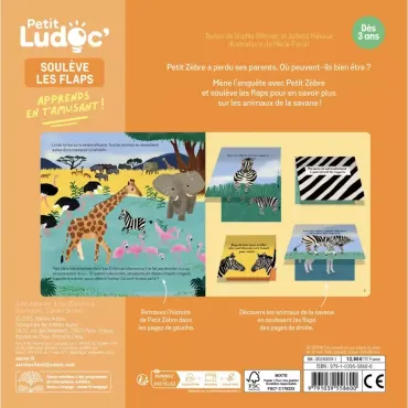 Petit ludoc' - Flaps - Animaux de la savane