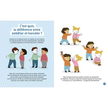 On m'embête tout le temps, qu'est-ce que je peux faire?