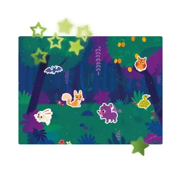 Ma pochette d'artiste - Autocollants phosphorescents