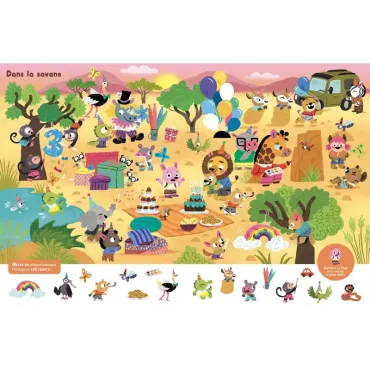 Mon cherche et trouve surprise - Les animaux