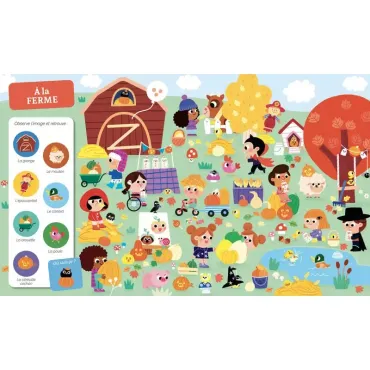 Cherche et trouve des tout-petits - Même pas peur !