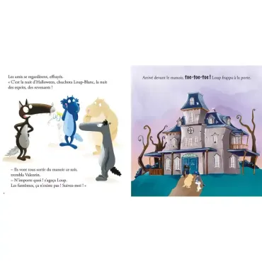 Le loup qui ne croyait pas aux fantômes