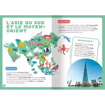 Mon atlas du monde aimanté