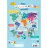 Mon atlas du monde aimanté