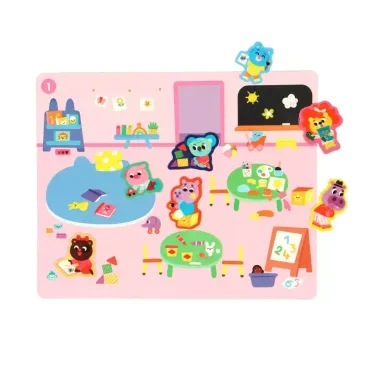 Mes premiers autocollants en relief - Les émotions