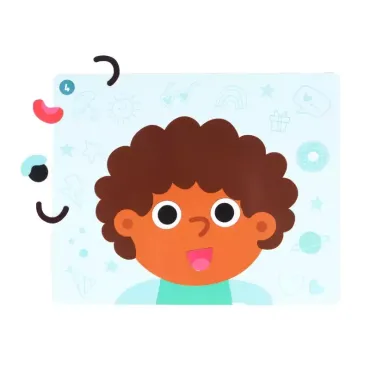 Mes premiers autocollants en relief - Les émotions