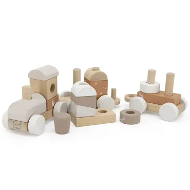 Train en bois - Nougat