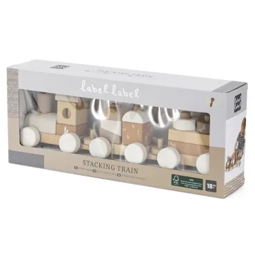 Train en bois - Nougat