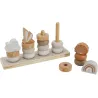Little Stacking Rings - Nougat