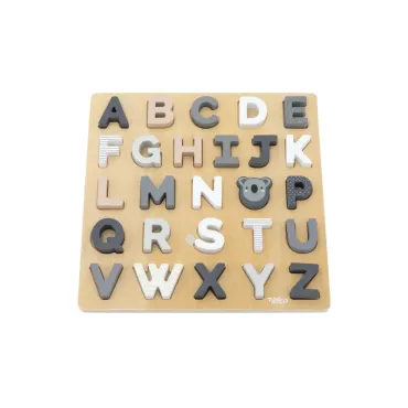 Puzzle alphabet en bois