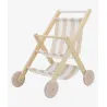 Poussette pour poupées en bois