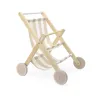 Poussette pour poupées en bois