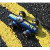 Voiture Malibu Lucas - Bleu/Jaune