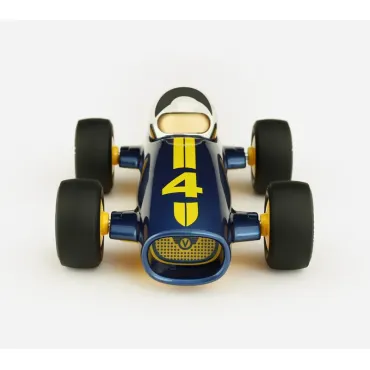Voiture Malibu Lucas - Bleu/Jaune