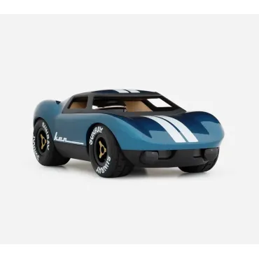 Voiture Ken Cash - Bleu/Blanc